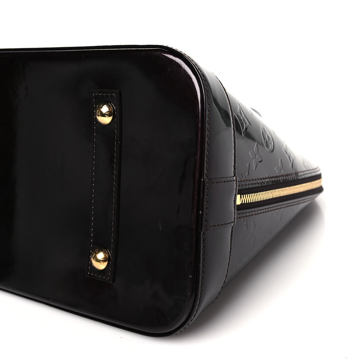 Louis Vuitton Vernis Alma GM Amarante 9 of 9
