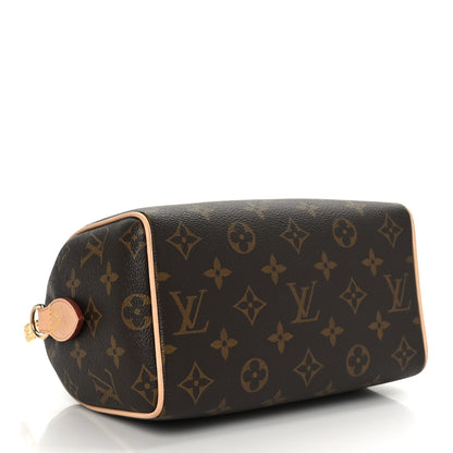 Louis Vuitton Monogram Speedy Bandouliere 20 Black 4 of 9