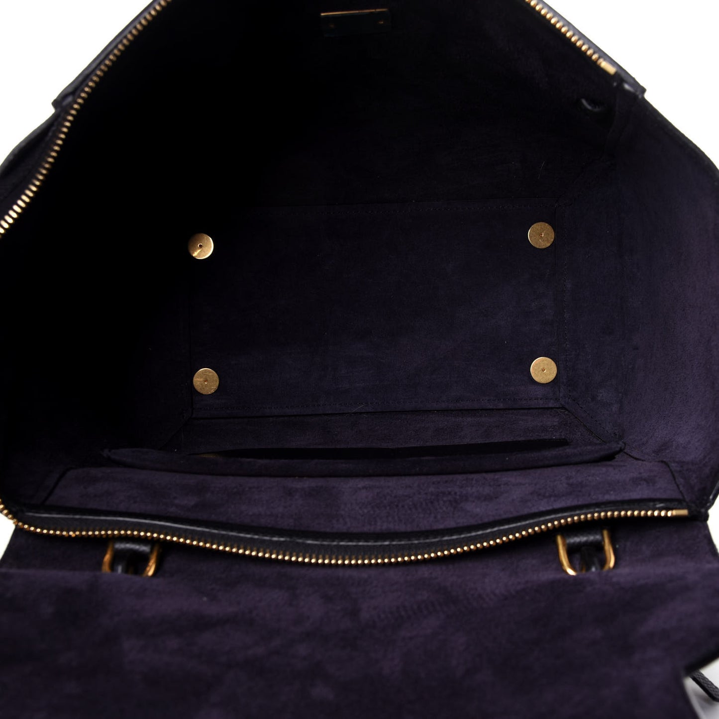 Grained Calfskin Mini Belt Bag Black