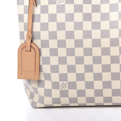 Louis Vuitton Damier Azur Graceful PM Rose Ballerine 7 of 9