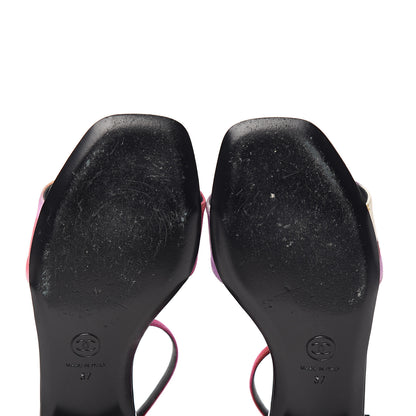 Chanel Fantasy Fabric Sandals 37 Multicolor 8 of 12