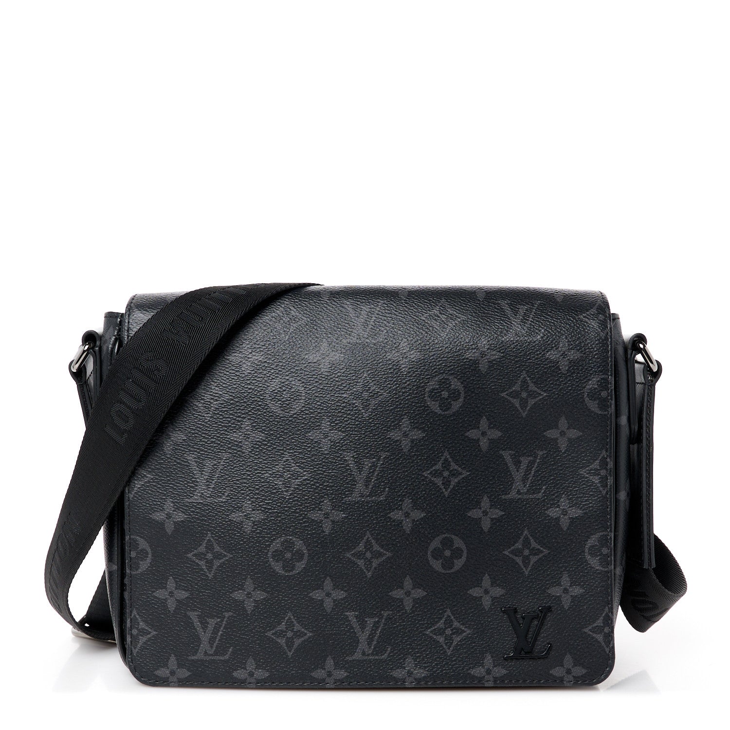 Louis Vuitton Monogram Eclipse District PM Black 1 of 10