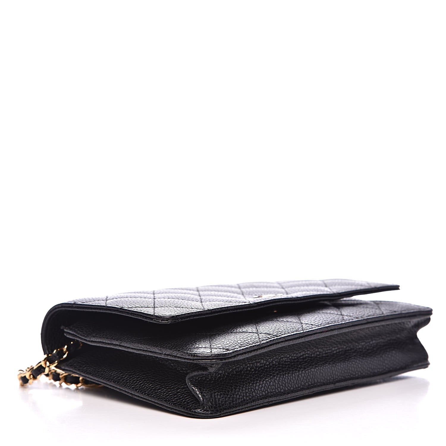 Chanel Caviar Quilted Wallet On Chain WOC Black 4 of 13
