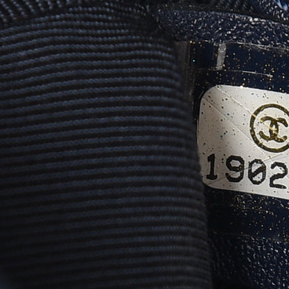 Chanel Calfskin Quilted Medium Boy Flap Navy Blue 7 of 11