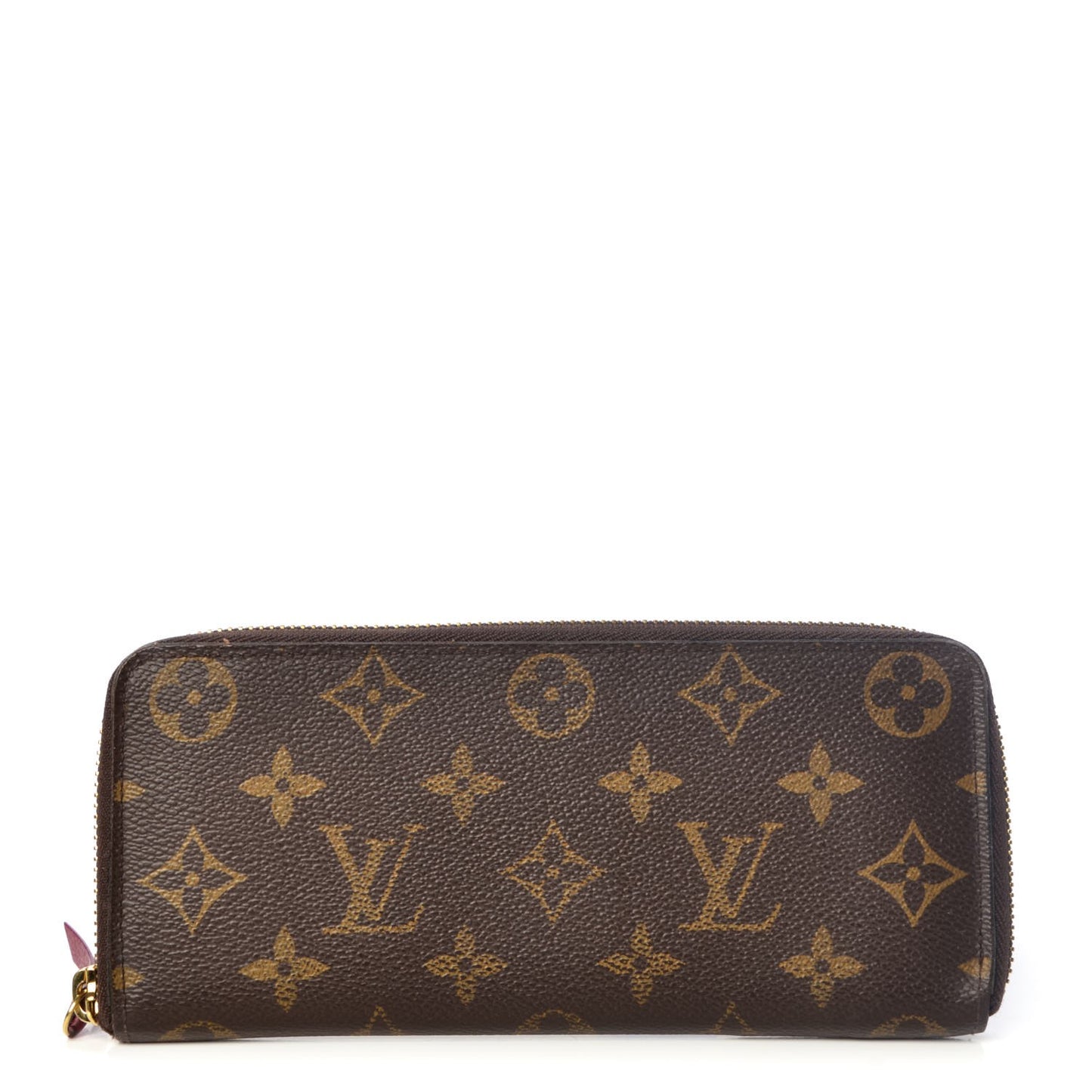 Monogram Clemence Wallet Fuchsia