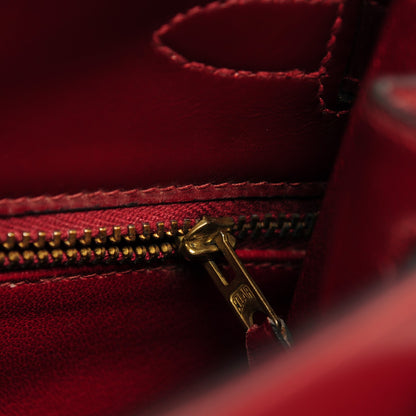Hermes Box Kelly Sellier 28 Rouge H 13 of 18