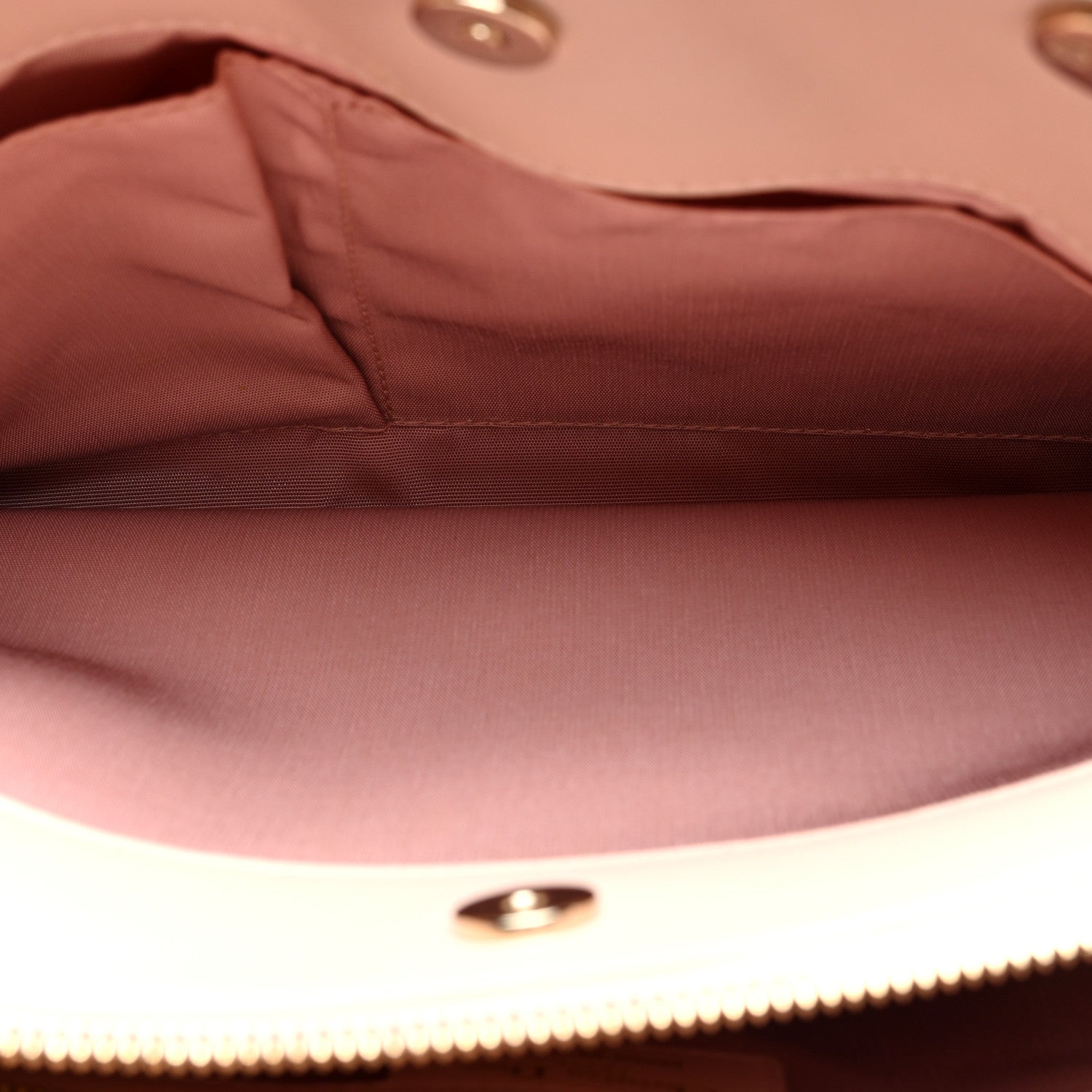 Christian Dior Lambskin Cannage Small Dior Soft Zipped Shopping Tote Light Pink 6 of 13