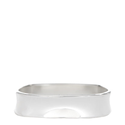 Tiffany Sterling Silver 1837 Cushion Bangle Bracelet 2 of 3