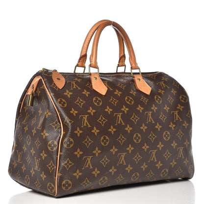 Louis Vuitton Monogram Speedy 35 3 of 13