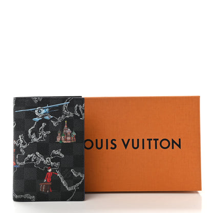 Louis Vuitton Damier Graphite Map Passport Cover 7 of 7
