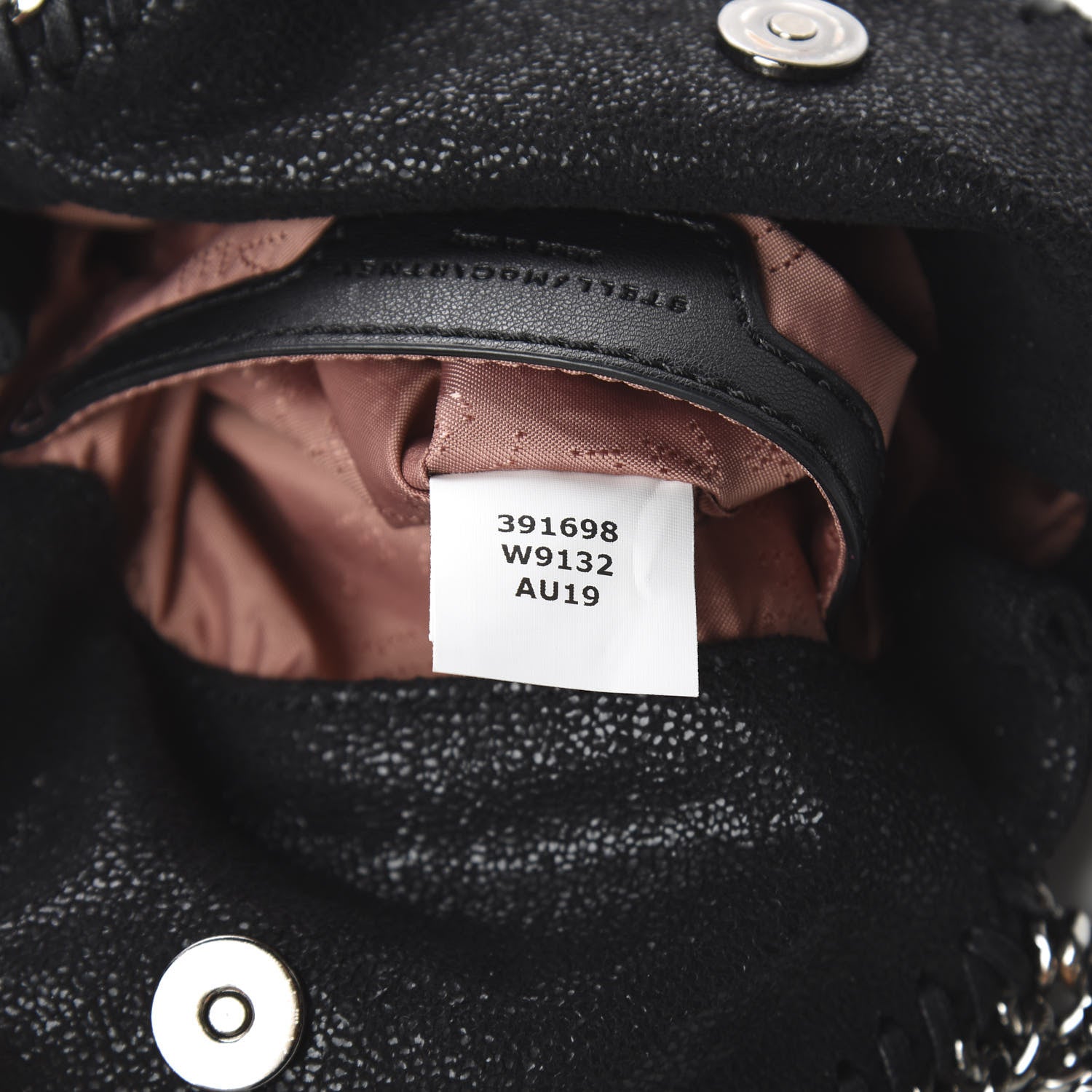 Stella McCartney Shaggy Deer Tiny Falabella Tote Black 10 of 11