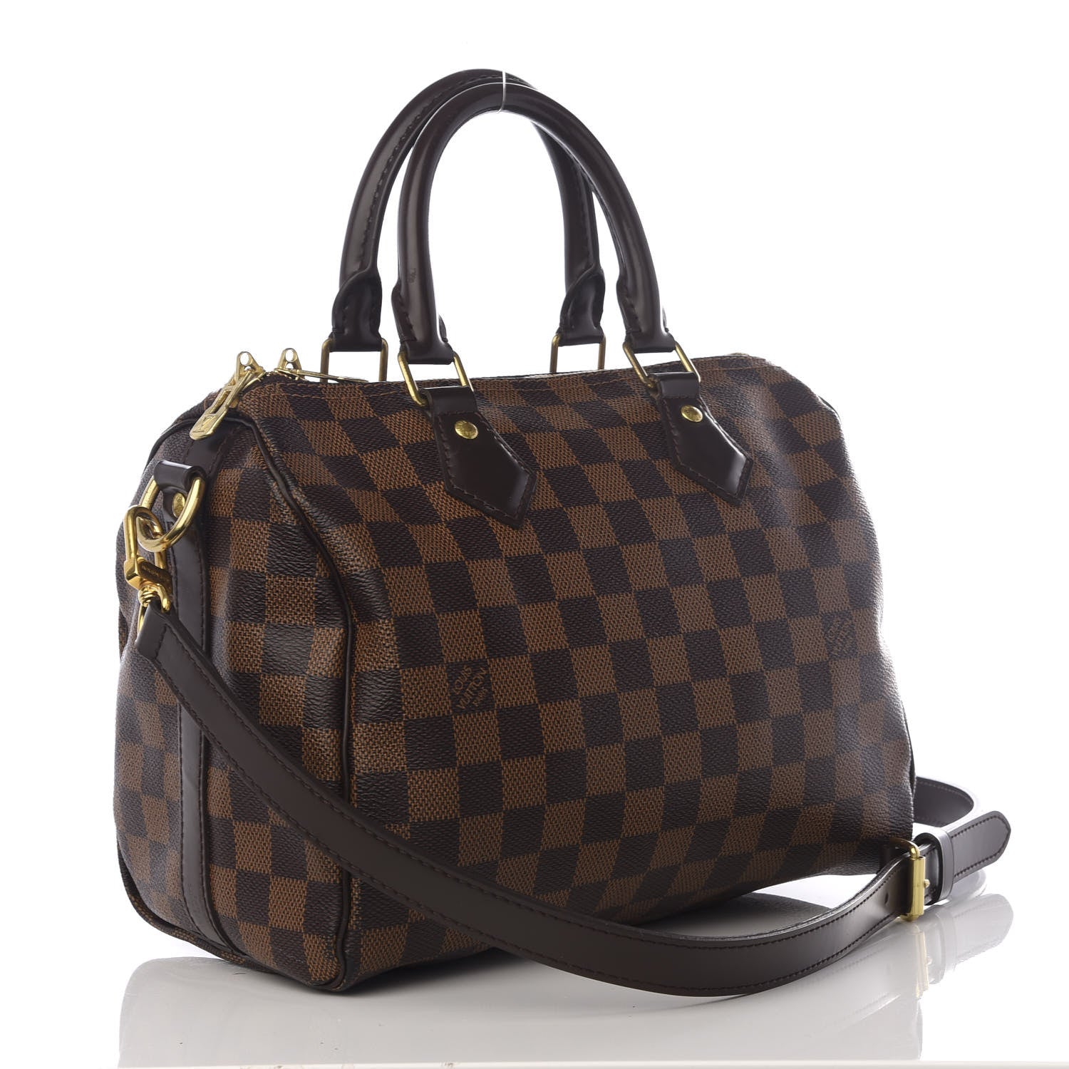 Louis Vuitton Damier Ebene Speedy Bandouliere 25 2 of 8