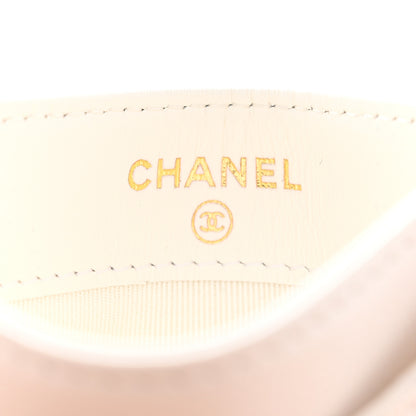 Chanel Caviar Quilted Card Holder White 6 of 9