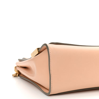 Chloe Lambskin Medium Elle Chain Clutch Nude 10 of 11