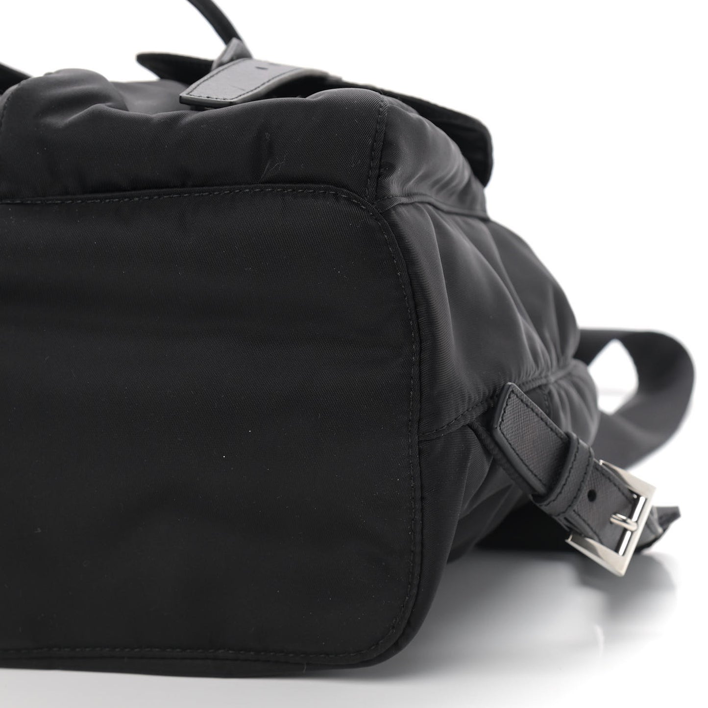 Nylon Vela Medium Backpack Black