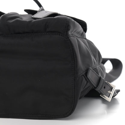 Prada Nylon Vela Medium Backpack Black 9 of 9