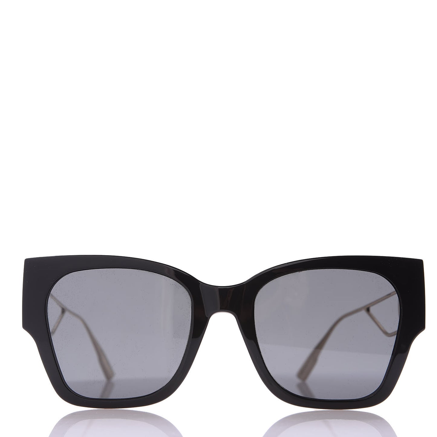 Rectangular 30 Montaigne 1 Sunglasses Black