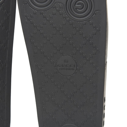 Gucci X DAPPER DAN Rubber Womens Slide Sandals 35 Black 8 of 10