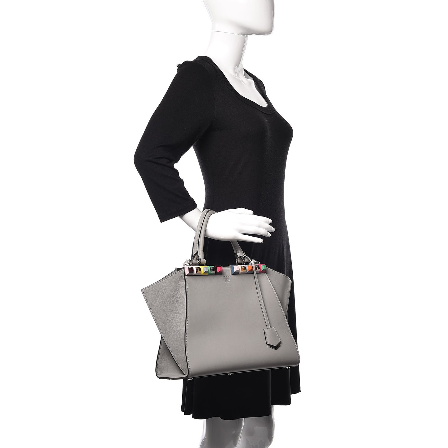 VItello Dolce Studded Petite 3Jours Tote Ghiaccio Multicolor