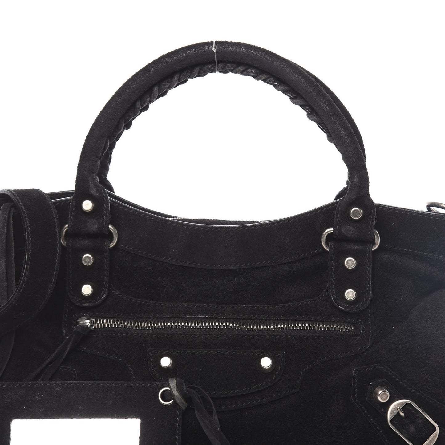 Baby Daim Suede Classic Hardware First Black