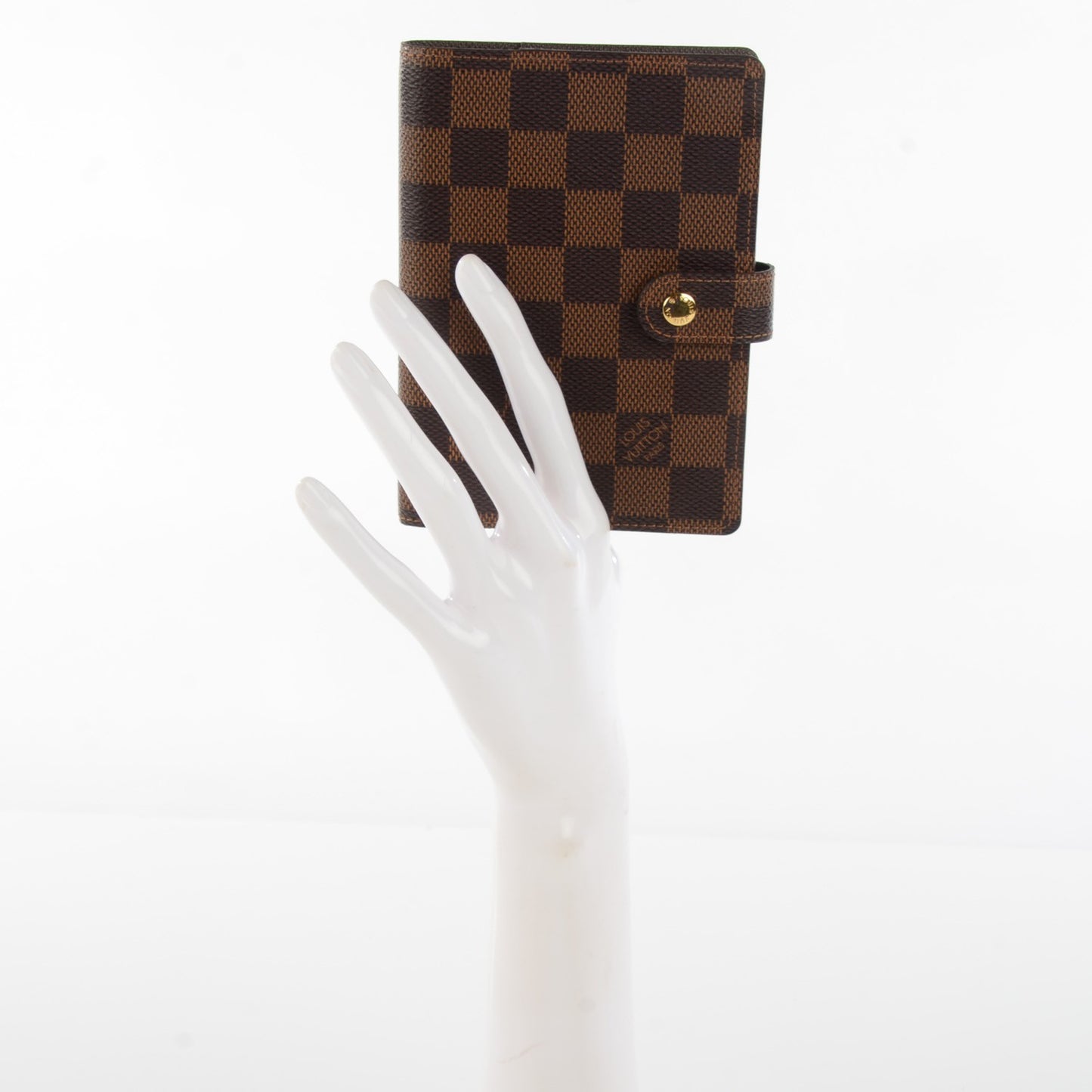 Damier Ebene Small Ring Agenda Cover
