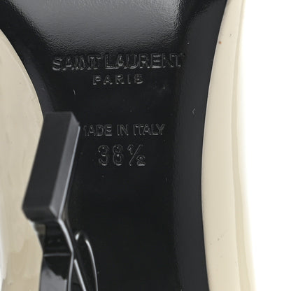 Saint Laurent Patent Opyum 100 Pumps 38.5 Neutro 12 of 12