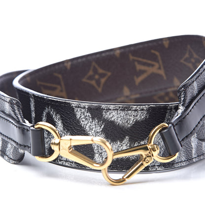 Louis Vuitton Monogram Animal Bandouliere Shoulder Strap Grey 5 of 8