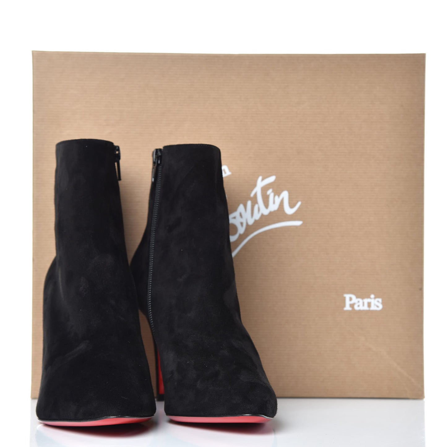 Veau Velours Eloise Booty 85 Ankle Boots 39 Black