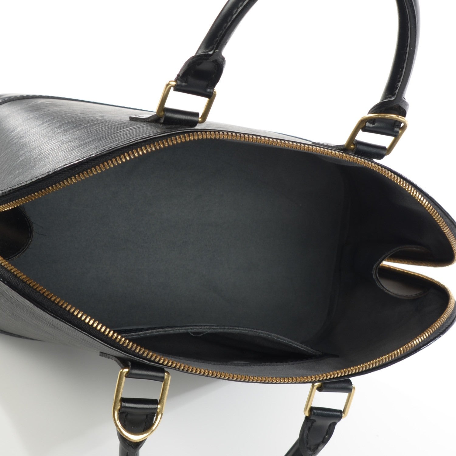 Louis Vuitton Epi Alma PM Black 5 of 8