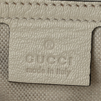 Gucci Monogram New Sakai Calfskin Lux Horsebit 1955 Tote Beige Ebony Mystic White 6 of 9
