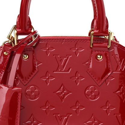 Louis Vuitton Vernis Alma BB Pomme D'Amour 6 of 8