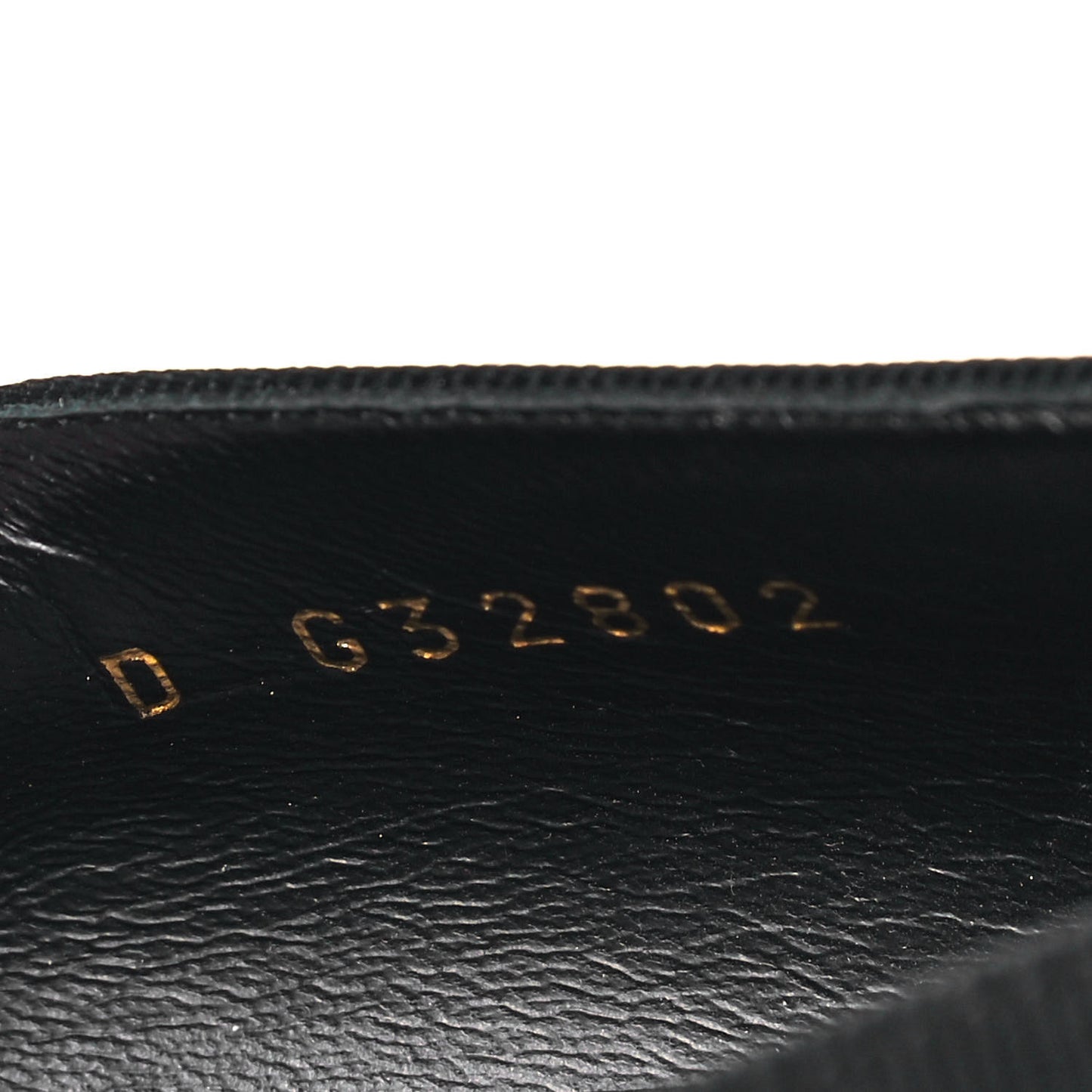 Lambskin CC Mocassin Loafers 39.5 Black