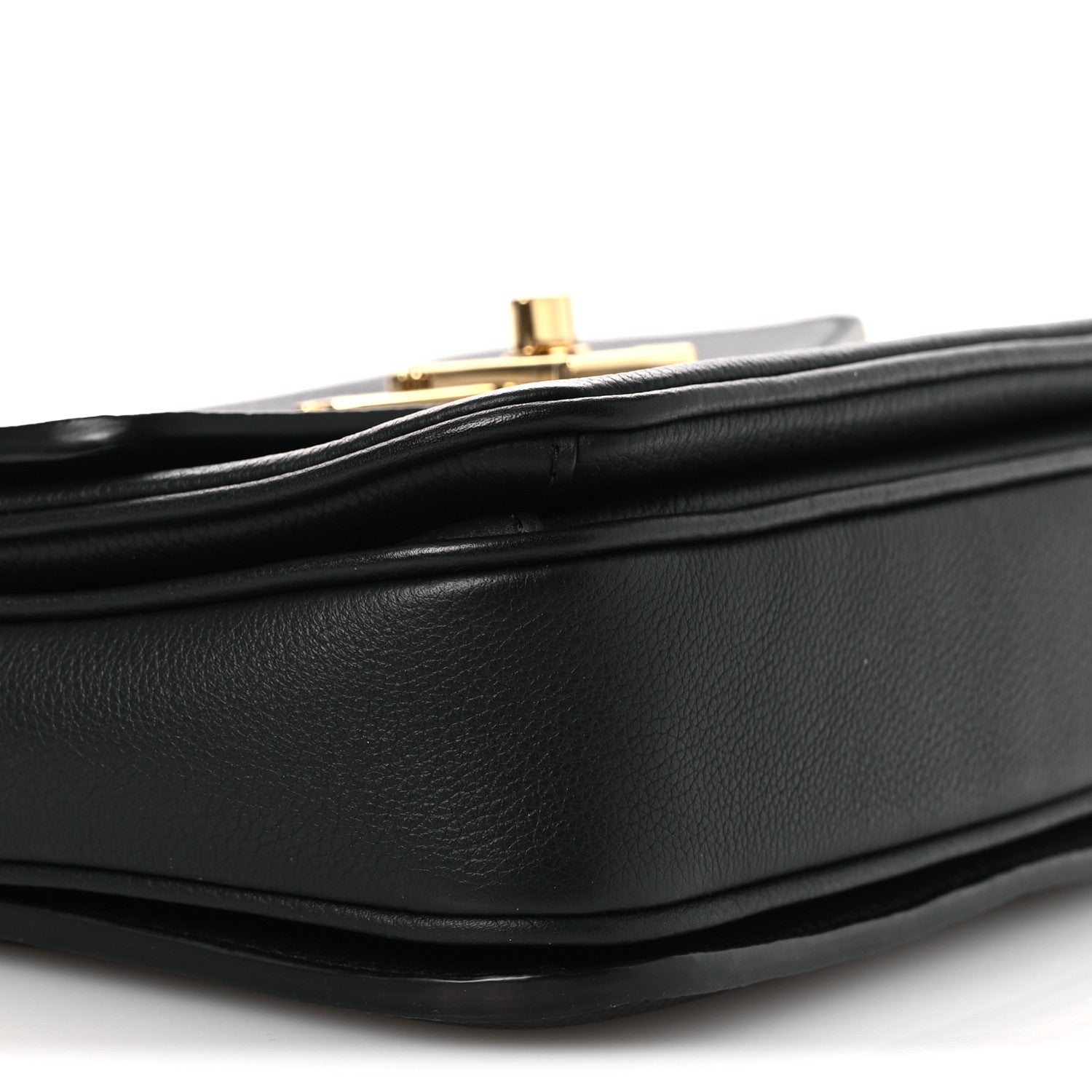 Louis Vuitton Grained Calfskin Lockme Oxford Black 8 of 12
