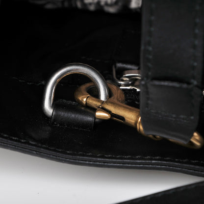 Gucci Soft GG Supreme Monogram Vertical Tote Black 9 of 9
