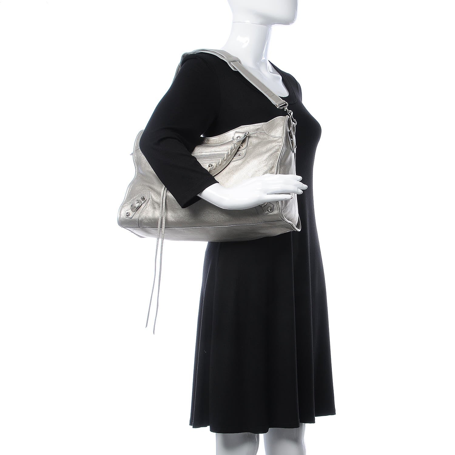 Balenciaga Agneau Classic Silver Hardware City 2 of 18