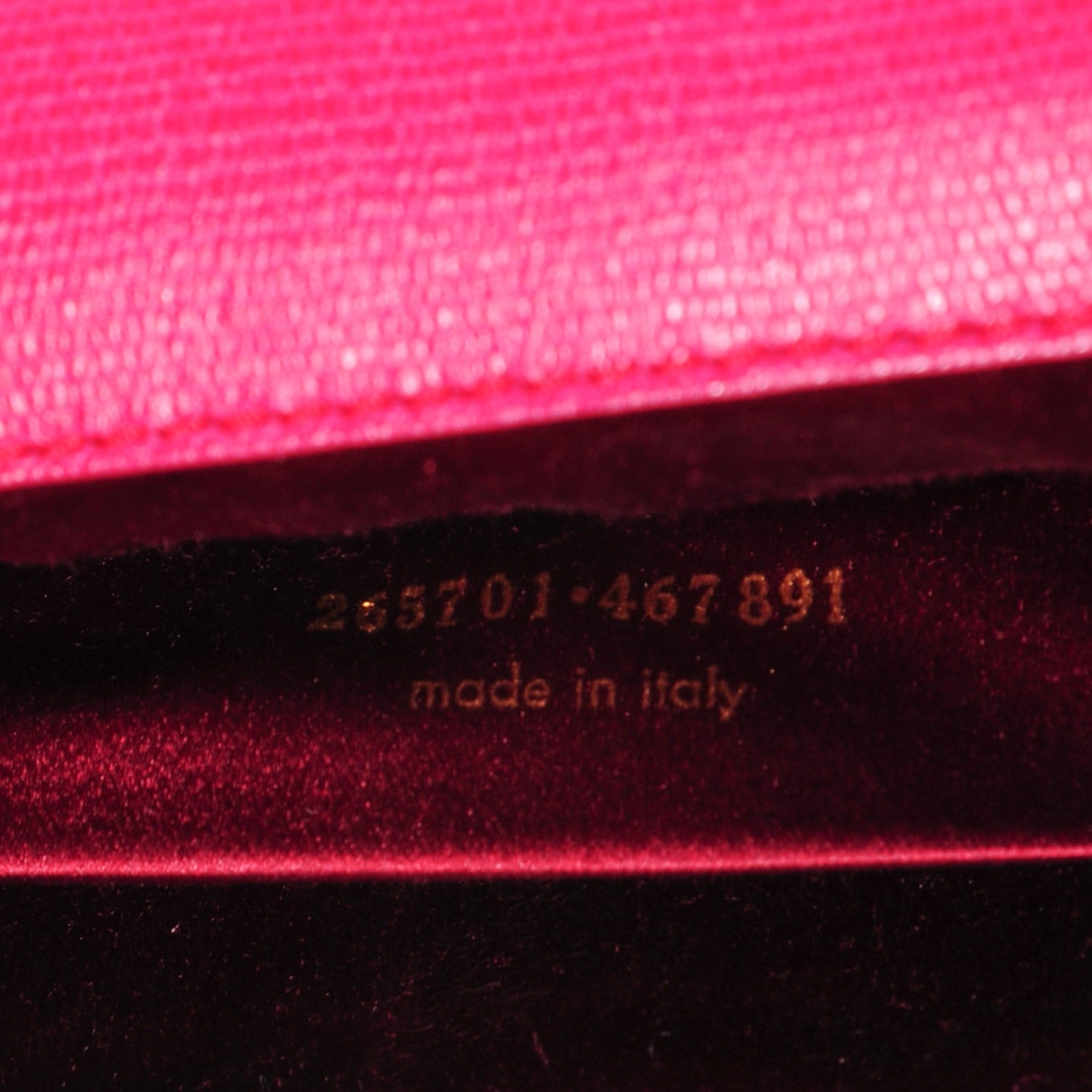 Saint Laurent Textured Calfskin Large Classic Y Clutch Fuchsia 7 of 7