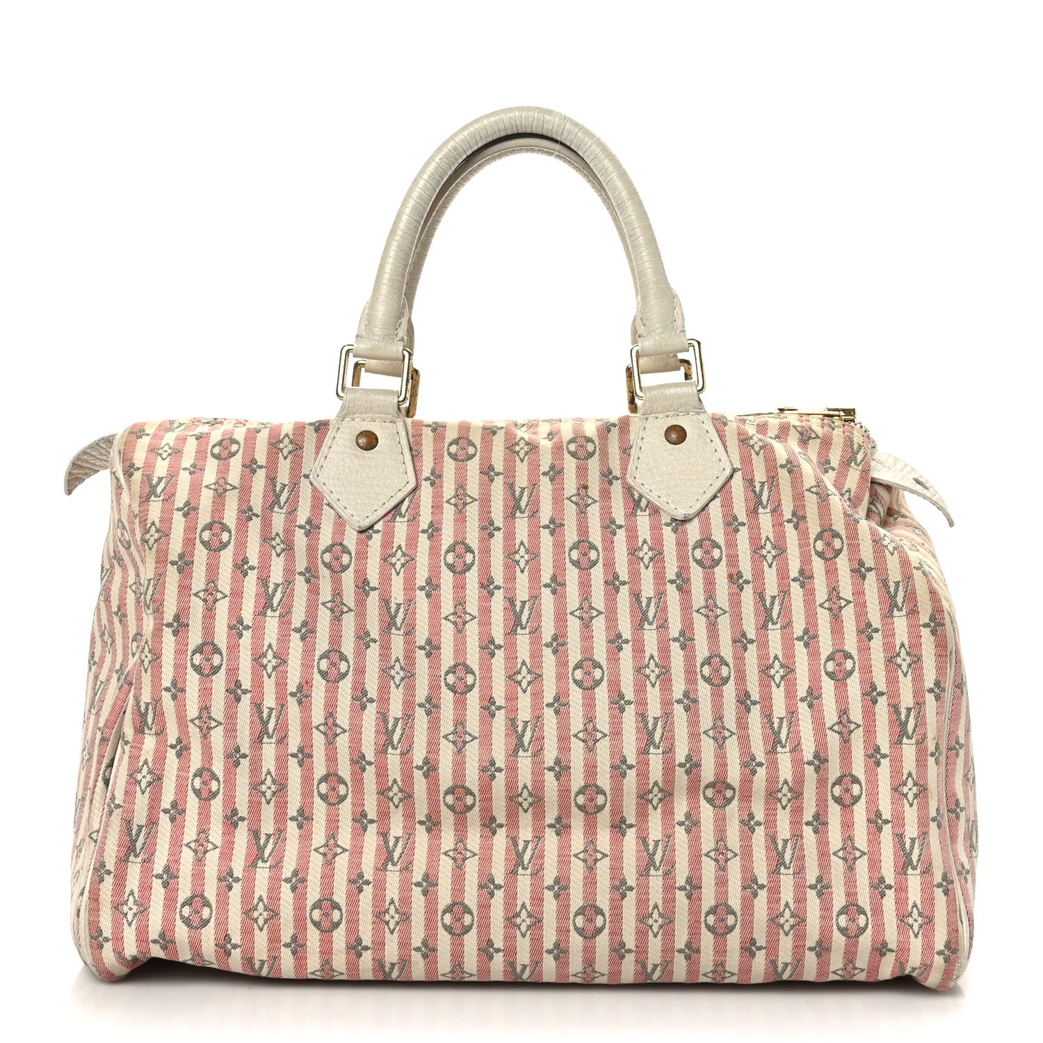 Louis Vuitton Mini Lin Croisette Speedy 30 Rouge 1 of 9