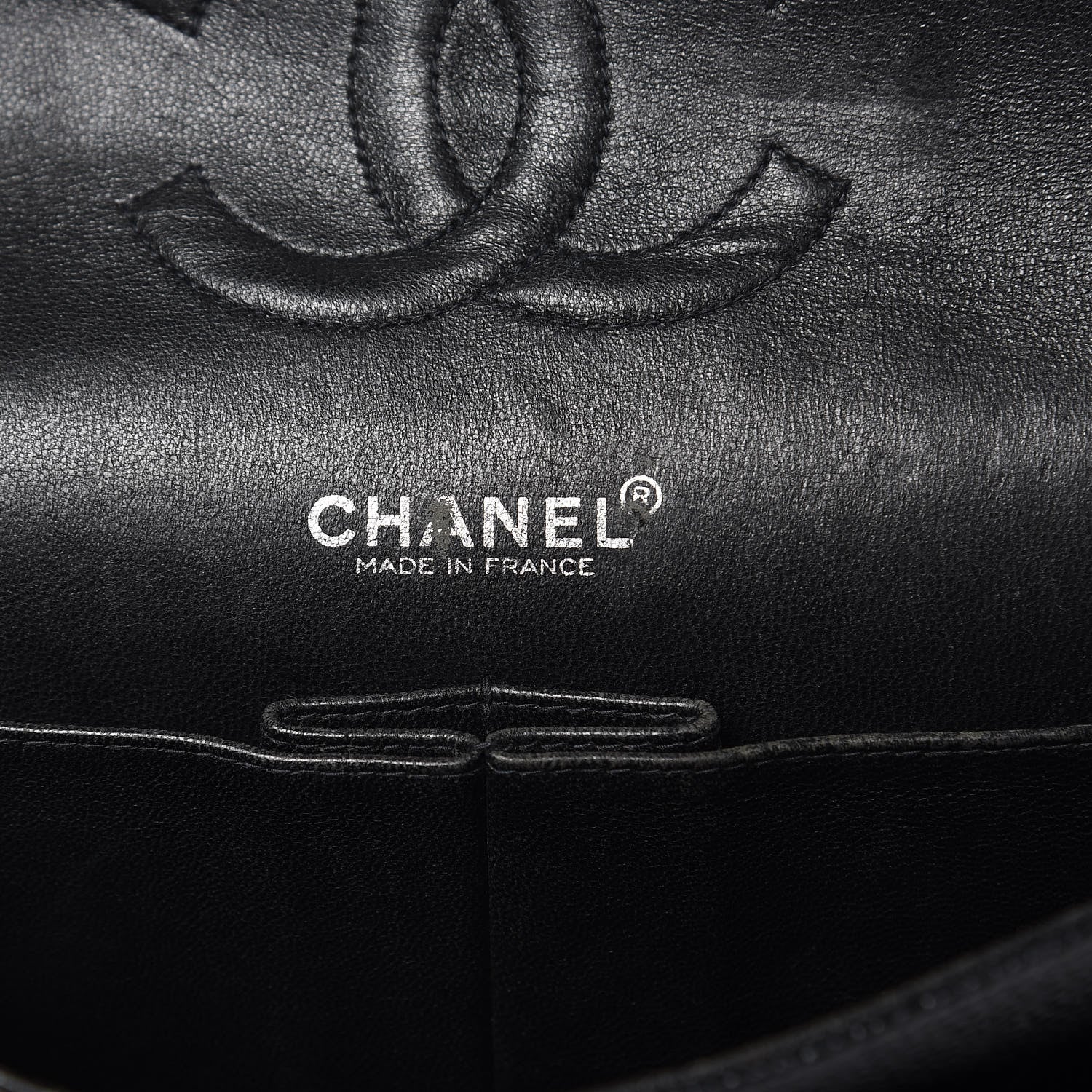 Chanel Caviar Quilted Medium Double Flap Black 6 of 17