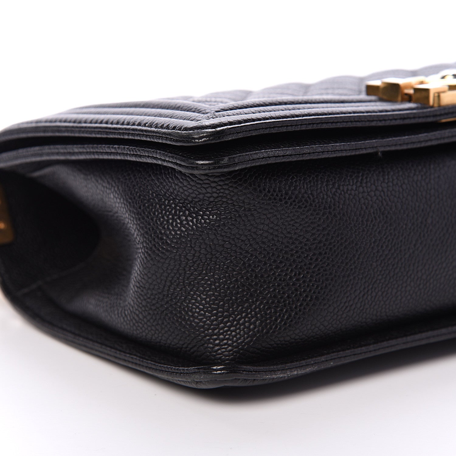 Chanel Caviar Quilted Medium Boy Flap Black 8 of 11