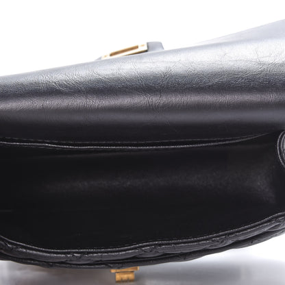 Chanel Aged Calfskin Quilted 2.55 Reissue Chain Waist Bag Black 5 of 14