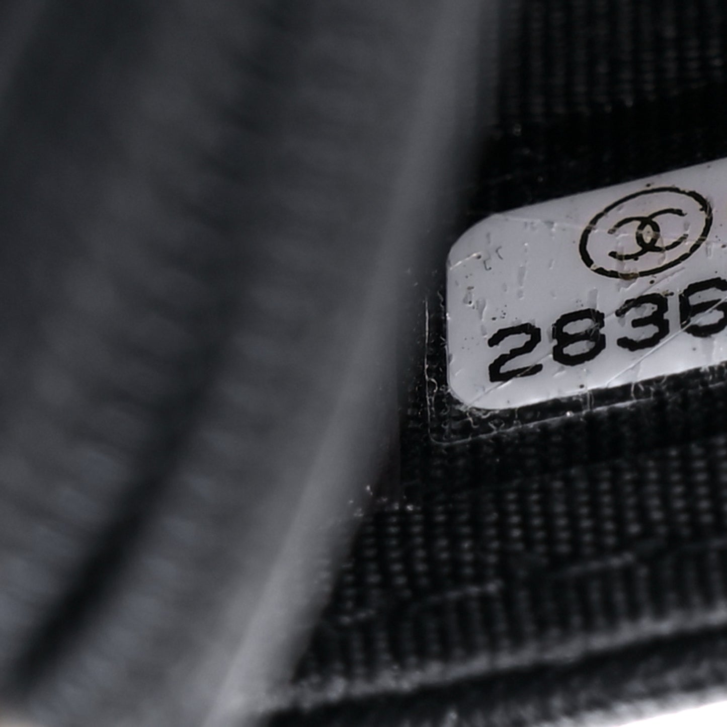 Lambskin Quilted Chain Around Wallet On Chain WOC Black