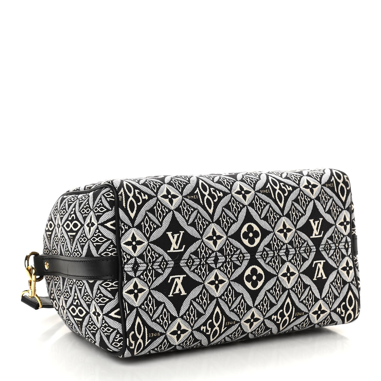 Louis Vuitton Jacquard Since 1854 Speedy Bandouliere 25 Grey 4 of 9