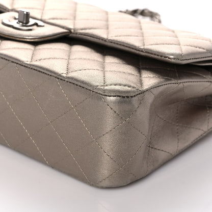 Chanel Metallic Lambskin Quilted Medium Double Flap Gold 8 of 9