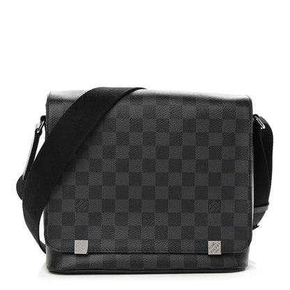 Louis Vuitton Damier Graphite District PM 1 of 11