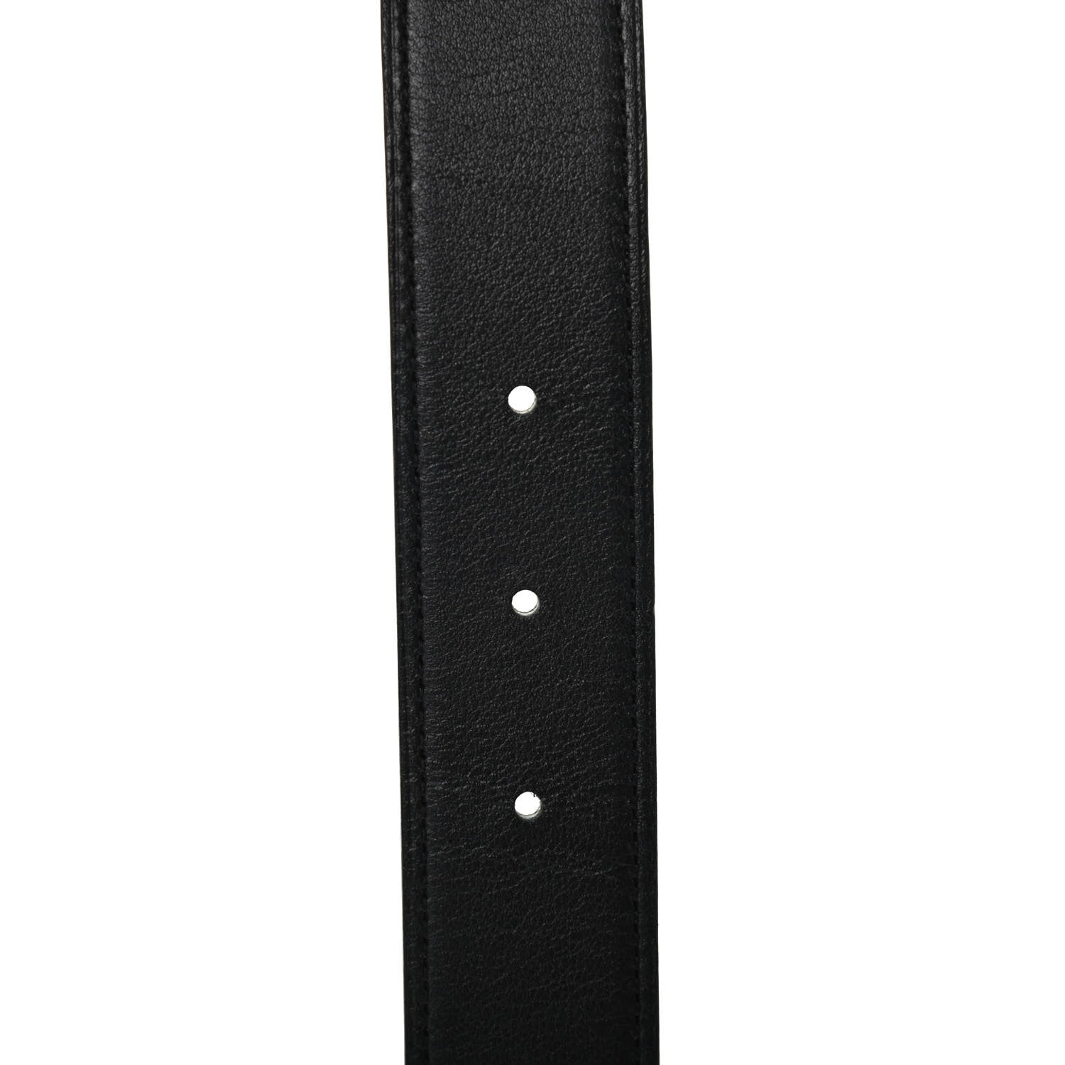 Hermes Swift Epsom 32mm Belt Strap Black Etoupe 7 of 8