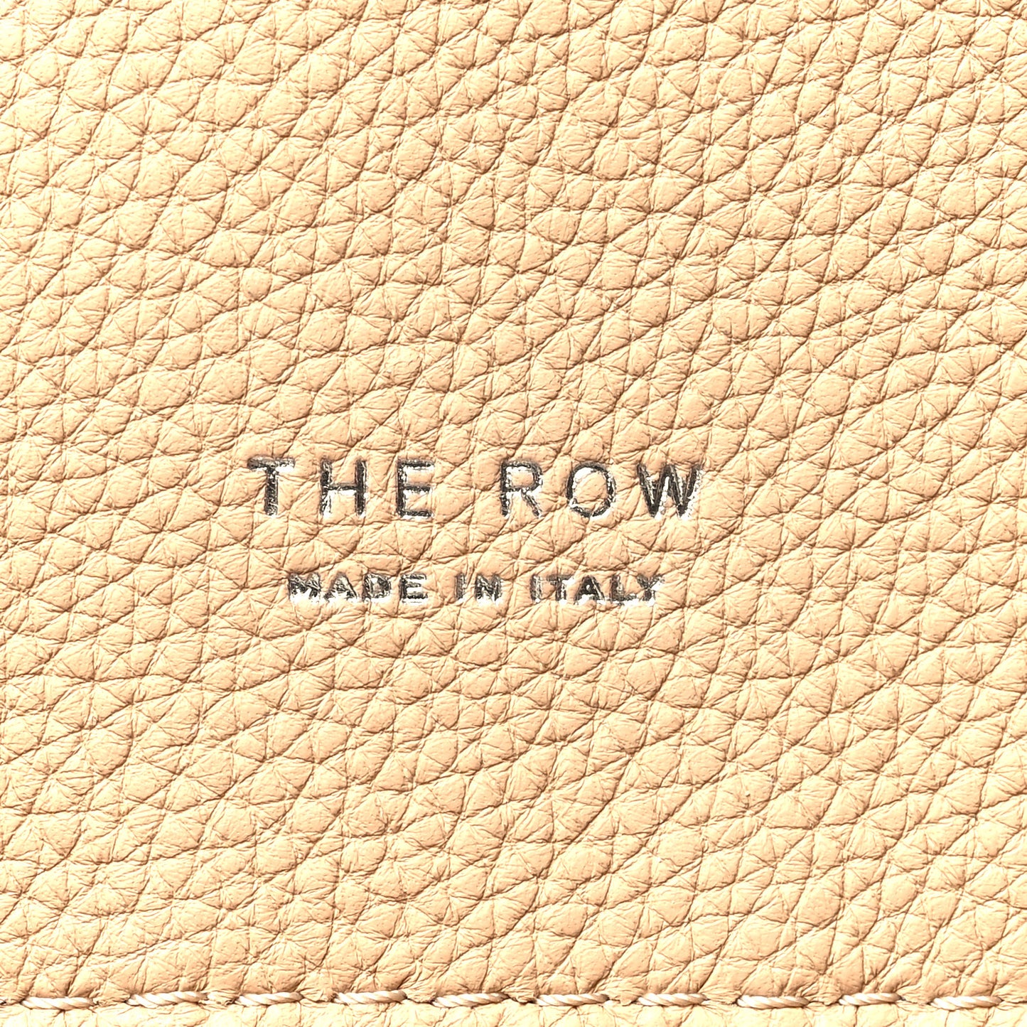 Matte Grained Calfskin Soft Margaux 17 Light Camel