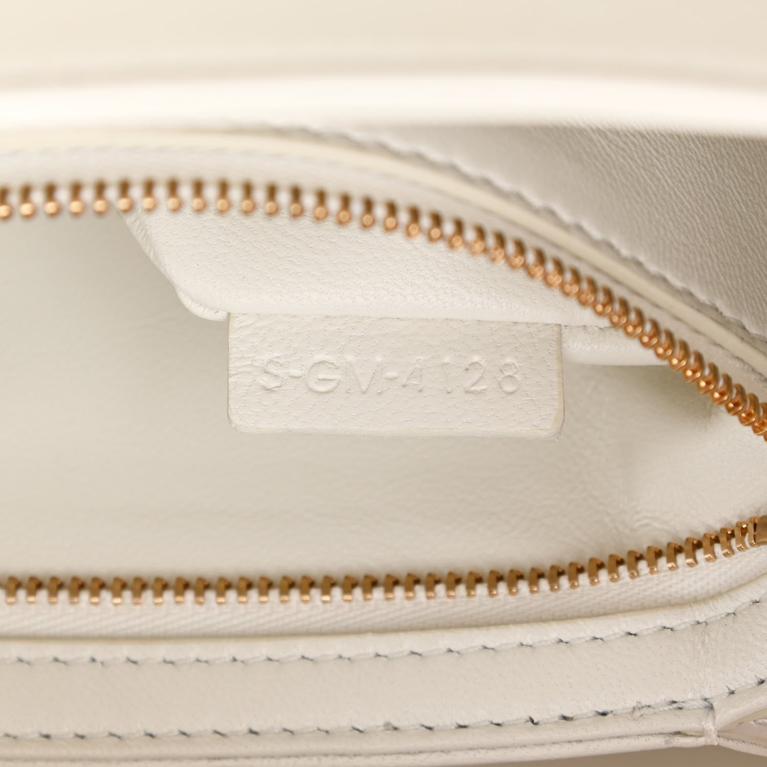 Celine Shiny Calfskin Medium Triomphe White 8 of 13