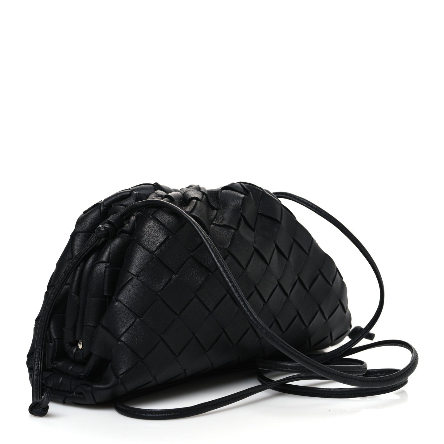 Nappa Intrecciato The Mini Pouch Black