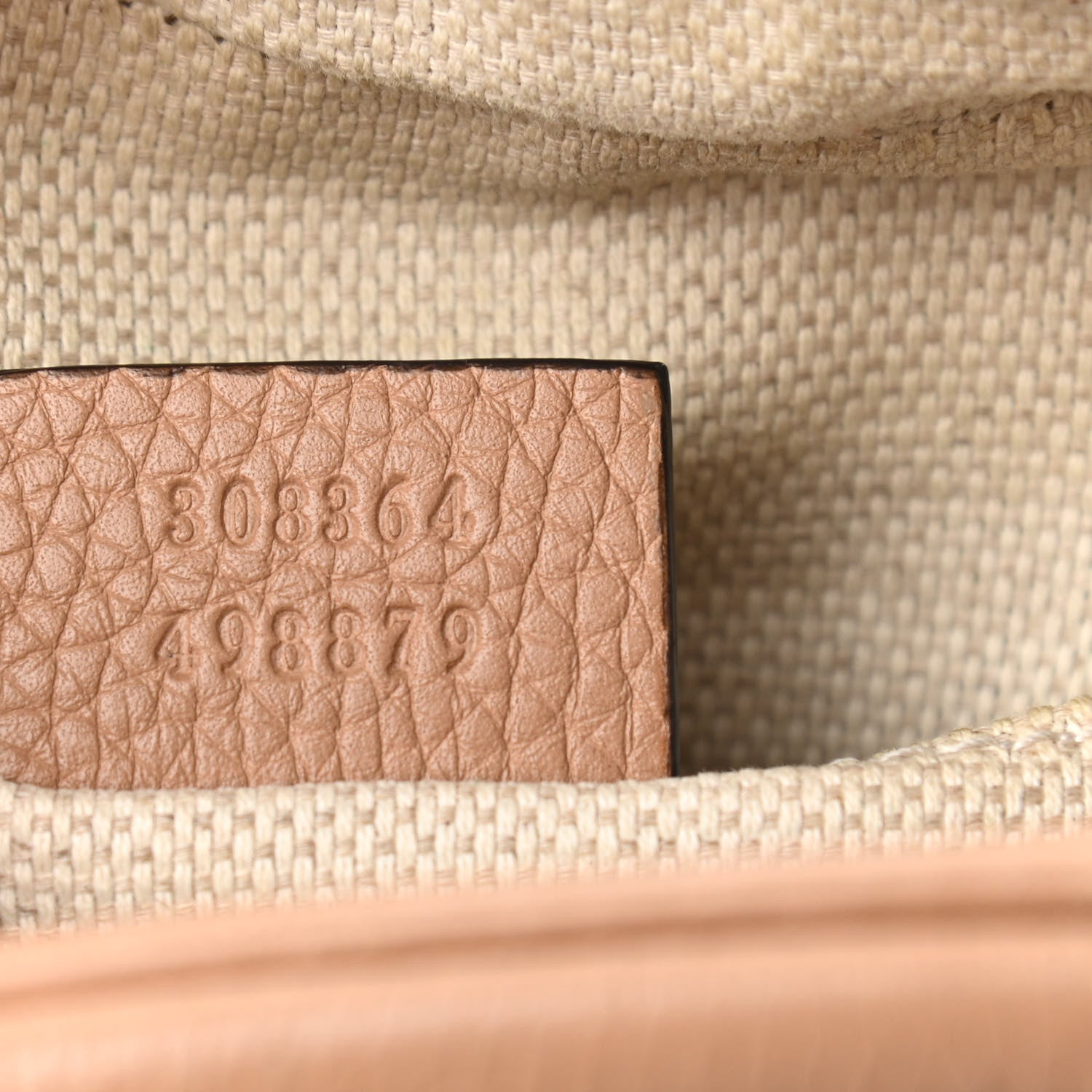 Gucci Pebbled Calfskin Small Soho Disco Bag Camelia 7 of 21