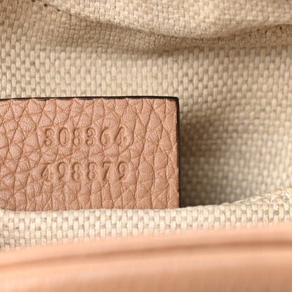 Gucci Pebbled Calfskin Small Soho Disco Bag Camelia 7 of 21